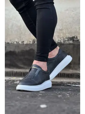 Omarı Gri Günlük Erkek Ayakkabı - Şıklık ve Rahatlık Bir Arada