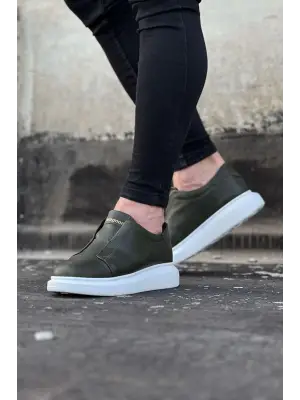 Omarı Haki Renkli Günlük Erkek Ayakkabı