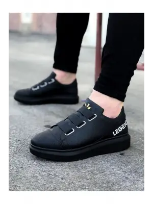 Omarı Legend Kömür Kalın Taban Casual Erkek Ayakkabı