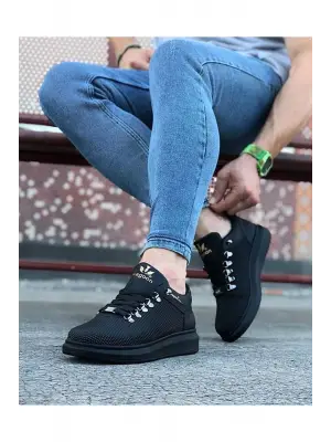 Omarı Kömür Rengi Erkek Casual Ayakkabı