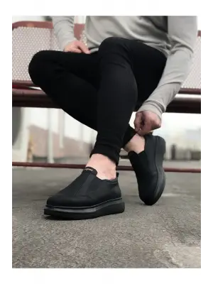 Benorra WG049 Kömür Düz Casual Erkek Ayakkabı