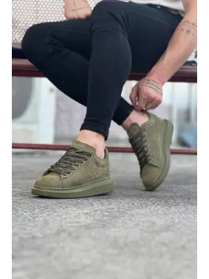 Omarı Haki Süet Erkek Casual Ayakkabı