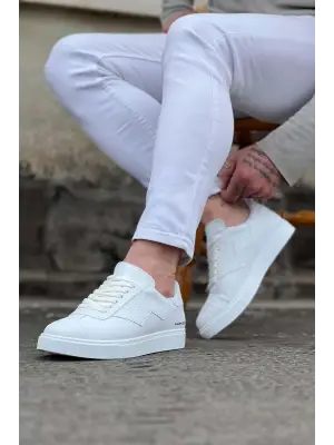 Omarı Beyaz Erkek Casual Ayakkabı Stil Sahibi Adımlar İçin