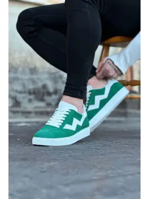 Omarı Yeşil Erkek Casual Ayakkabı - Rahat ve Şık Tasarımıyla Göz Alıcı Bir Seçenek