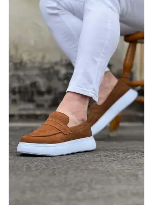 Omarı Taba Süet Erkek Casual Ayakkabı