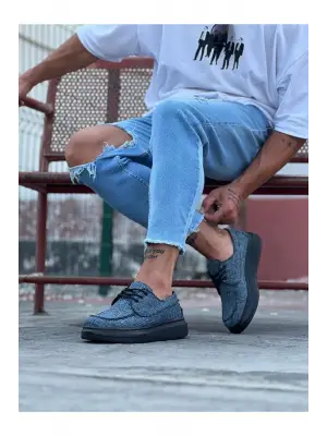 Omarı Şık Lacivert Erkek Günlük Ayakkabı