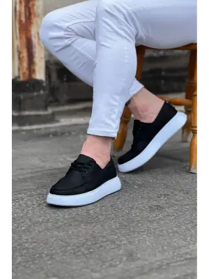 Ortopedik Siyah Erkek Casual Ayakkabı