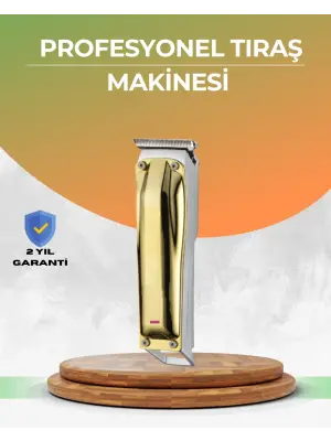 Berber Tipi Saç Sakal Kesme Makinesi Usb Şarjlı Sessiz Motorlu