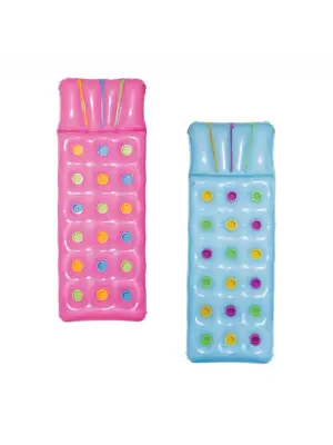 Omarı Şeffaf Bardak Tutuculu Havuz Yatağı 188x71cm