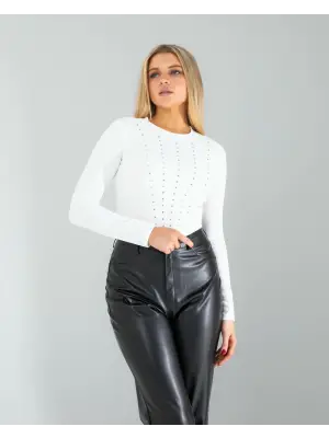 Göz Alıcı Taşlı Body