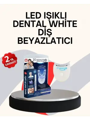 Beyazlatma Kalemli Led Diş Parlatma Seti