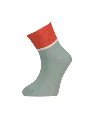 Omarı Organik Kısa Soket Çorap - Yeşil Seçenekleriyle