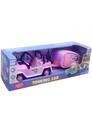 Omarı Safari Temalı Çekme Karavan