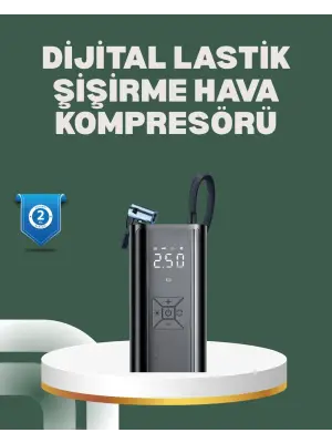 Bisiklet, Motosiklet Ve Araçlar İçin Çok Amaçlı Hava Pompası