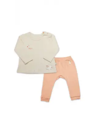 Bistyle 2Li Takım Fluffy And Lovely 14106 Bej