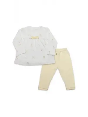 Bistyle 2li Takım Welcome Baby Duck 14104 Sarı