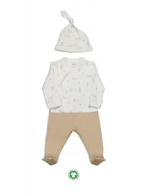 Bistyle Always Dream 3lü Zıbın Takım 13110 Ekru Bej