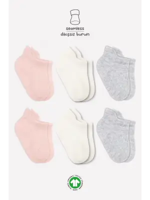 Omarı Rahat ve Şık Penye Sneakers Çorap Seti Ocean renkleriyle