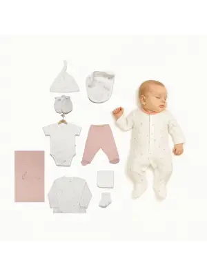 Bistyle Bloom White 10Lu Hastane Çıkışı 11112 Ekru Gül Kurusu