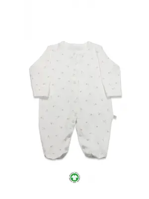 Bistyle Grow İn Love Bebe Tulum 15103 Pembe Ekru