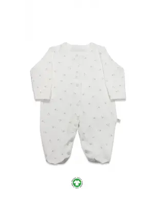 Bistyle Grow İn Love Bebe Tulum 15103 Pembe Ekru