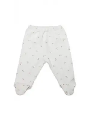 Bistyle Grow İn Love Patikli Tek Alt 16103 Pembe Ekru