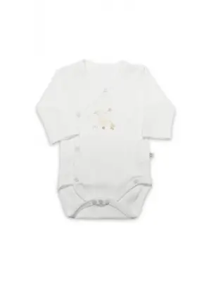 Bistyle Kruvaze  Body Uzun Kol Welcome Baby Duck 17108 Sarı