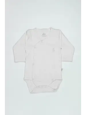 Beyaz Uzun Kol Kruvaze Body Modeli