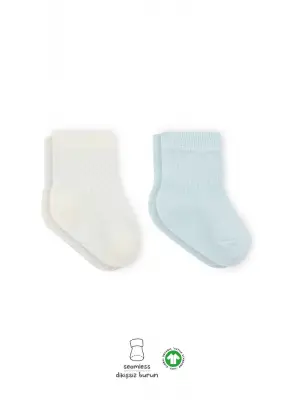 Omarı Yaz Renkleriyle Canlı Penye Soket Çorap Seti