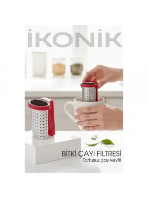 Bitki Çayı Filtresi - Her Bardağa Uyumlu, Tortusuz Demleme