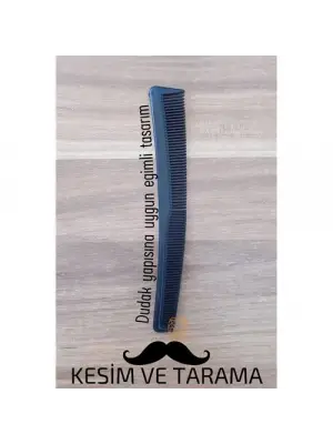 Bıyık Kesim ve Tarama Tarağı Eğimli Bıyık Tarağı