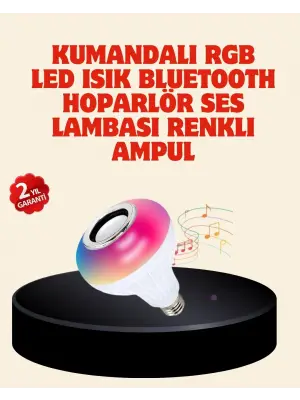 Bluetooth Bağlantılı Rgb Led Ampul – Şık Ve Fonksiyonel