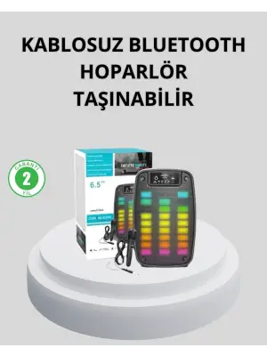 Bluetooth Bağlantılı Taşınabilir Müzik Cihazı – 2 Saat Kesintisiz Müzik