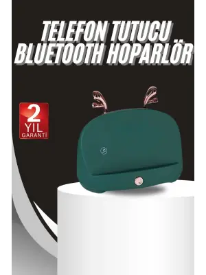 Bluetooth Hoparlör Uzun Pil Ömrü Yüksek Ses Kaliteli Kablosuz Telefon Tutma