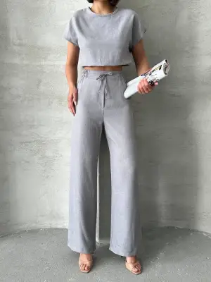 Tarz Bluz Pantolon Takım