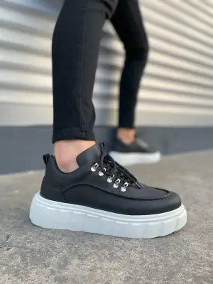 Omarı Hafif Siyah Erkek Spor Ayakkabı