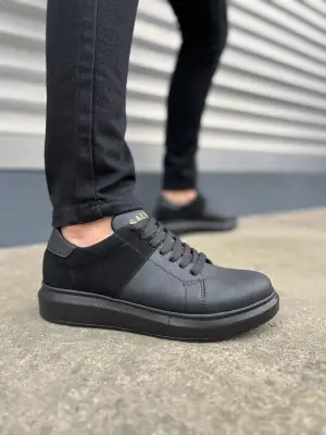 Yenilikçi Erkek Spor Ayakkabı - Siyah