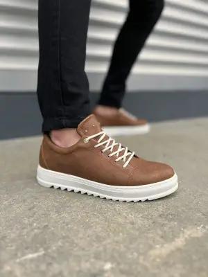 Modern Bağcıklı Cilt Erkek Ayakkabı