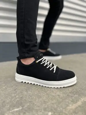 Klasik Günlük Erkek Spor Ayakkabı - Siyah