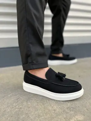 Klasik Püsküllü Süet Erkek Ayakkabı