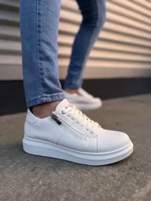 Omarı Beyaz Warrior Günlük Spor Ayakkabı