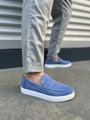 Modern Erkek Spor Ayakkabı - Mavi