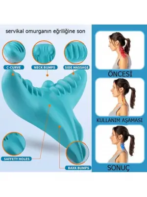 Boyun Hörgücü Ve Kamburluk Önleyen Ortopedik Yastık | Dik Duruş, Sağlıklı Omurga Ve Rahat Uyku Desteği