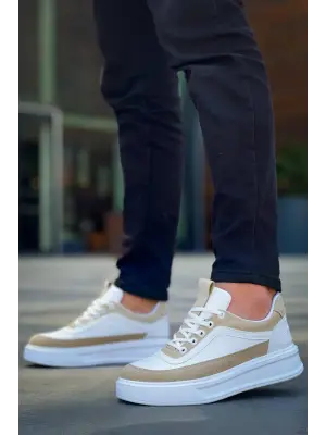 Göz Alıcı Yüksek Taban Bağcıklı Erkek Ayakkabı