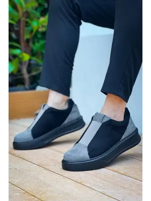 Omarı Yüksek Tabanlı Bağcıksız Günlük Erkek Ayakkabısı