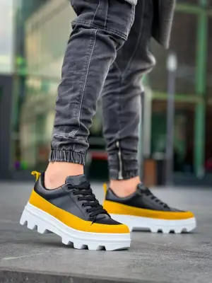 Modern Detaylı Yüksek Taban Spor Ayakkabı