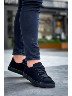 Modern Yüksek Taban Bağcıklı Erkek Ayakkabı