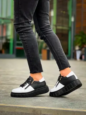 Modern Detaylı Yüksek Taban Spor Ayakkabı