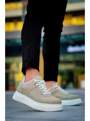 BR-20 Benorra Bej Süet  Günlük Erkek Ayakkabı