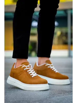 Modern Taba Süet Erkek Ayakkabı